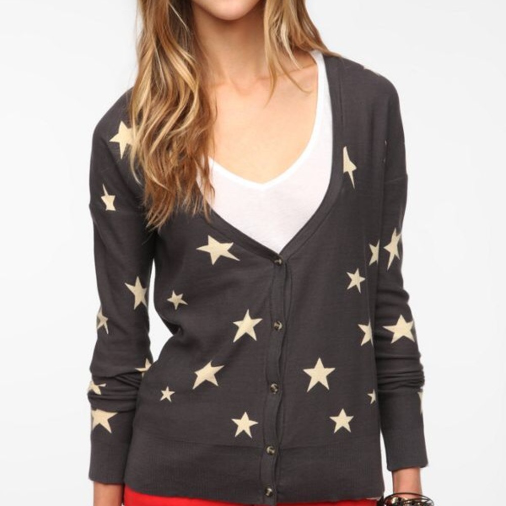 Urban Outfitters Star Cardigan